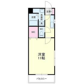 T-AROMA II(1K/5階)の間取り写真