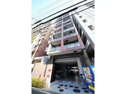 ハピネス江坂(1K/4階)の外観写真