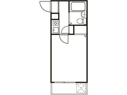協和コーポ9(1K/2階)の間取り写真