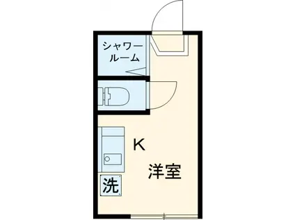 世田谷HATHAWAY(ワンルーム/1階)の間取り写真