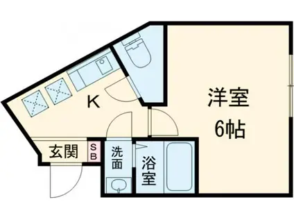 VISTA MINAMIASAGAYA(1K/3階)の間取り写真