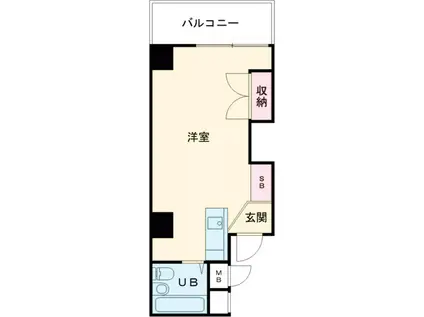 リッチハイツ船堀第二(1K/5階)の間取り写真