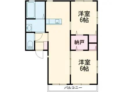 J´S HOUSE(2LDK/1階)の間取り写真