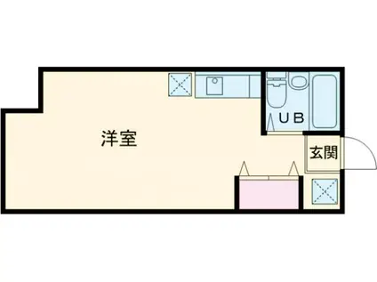 第3宮田ビル(ワンルーム/3階)の間取り写真