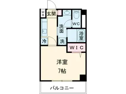 SASAZUKATODAY(1K/1階)の間取り写真