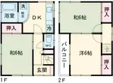 東京都新宿線 一之江駅 徒歩23分 2階建 築50年