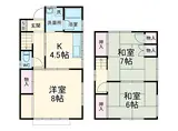 常磐線 我孫子駅 徒歩15分 2階建 築47年