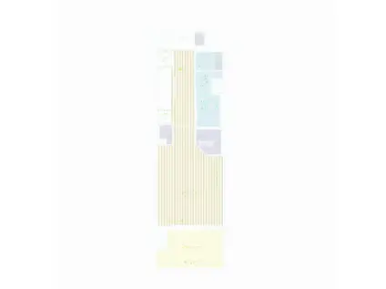 パルティール高畑アネックス(1K/6階)の間取り写真