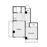 第10むさしマンションⅠ(2K/3階)の間取り写真