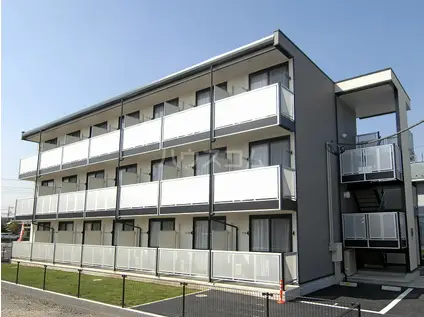 レオパレスハッピーエイト(1K/2階)の外観写真