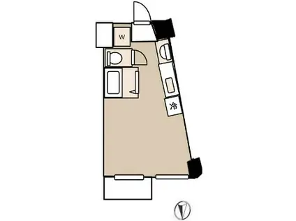 日神パレス立石第2(1K/5階)の間取り写真