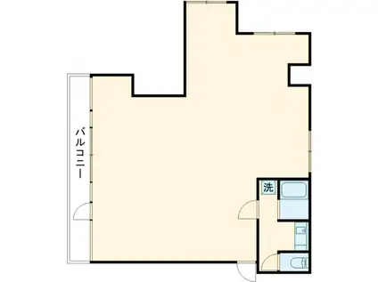 OAKビル(ワンルーム/5階)の間取り写真