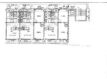シャトレイン宿(2LDK/1階)の間取り写真