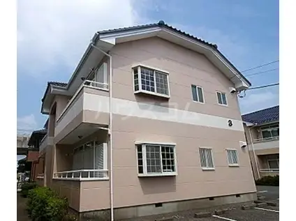 ラ・フォーレⅢ(2DK/2階)の外観写真