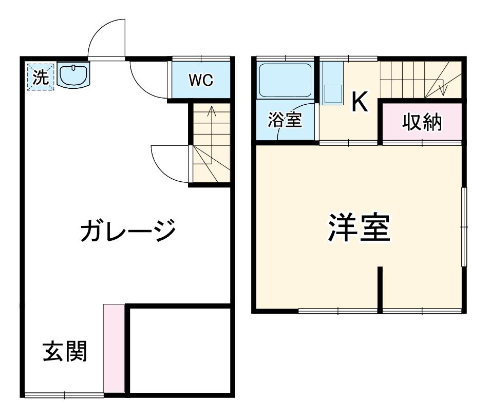 LocusーKH(1LDK)の間取り写真