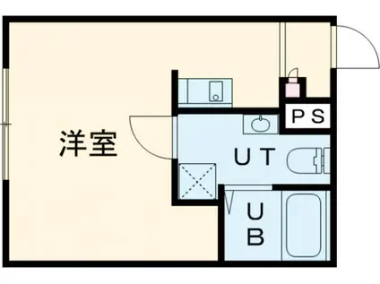 RSC綾瀬(ワンルーム/2階)の間取り写真