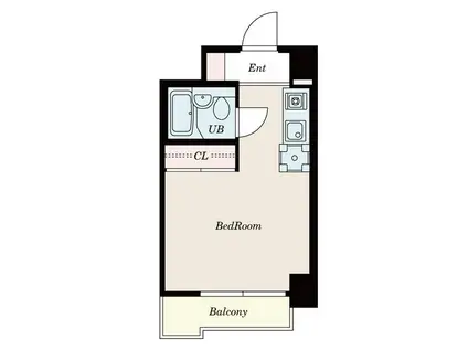 SOCIO刈谷新富町(ワンルーム/2階)の間取り写真