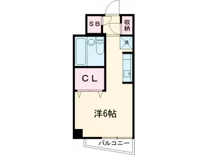 AIBマンション(ワンルーム/3階)の間取り写真