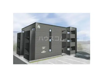 LECOCON中川Ⅱ(1LDK/2階)の外観写真