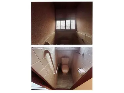 阪急電鉄京都線 洛西口駅 徒歩49分 2階建 築58年(4DK)のトイレ写真