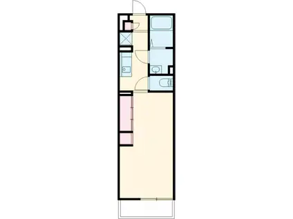 リブリ・F-DRESSROSA.AI(1K/3階)の間取り写真