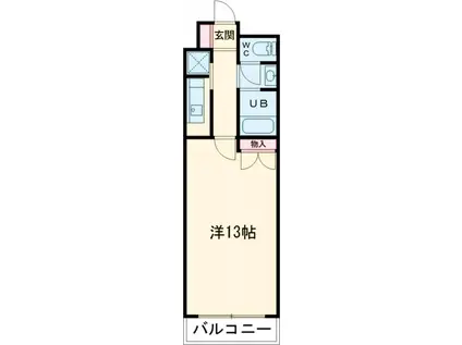 グランドパレスNS5(1K/4階)の間取り写真