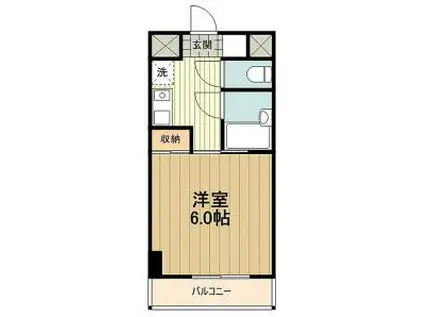 エスパシオビル(1K/7階)の間取り写真