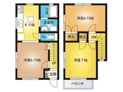 ライトコート蓮田(3K)の間取り写真