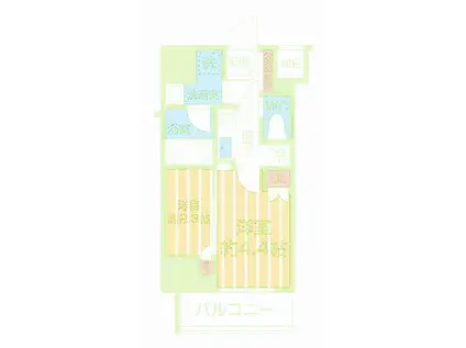 ARCOBALENO MINAMISENJU(2K/2階)の間取り写真