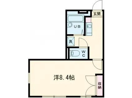 オリーブガーデン A棟(1K/1階)の間取り写真