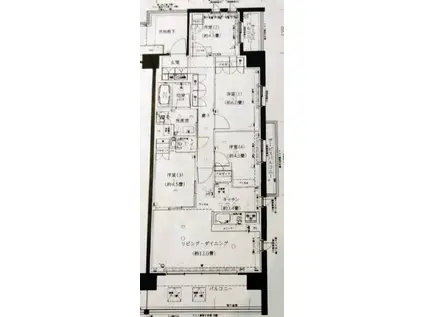 ソライエ葛飾小菅(4LDK/3階)の間取り写真