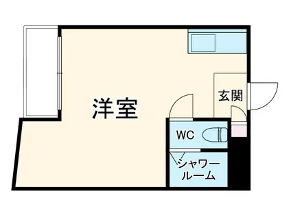 コミュニカーレ相武台(ワンルーム/1階)の間取り写真
