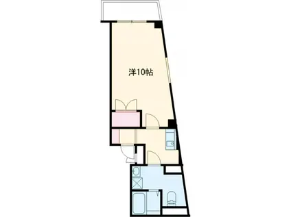 BCASA 東大井(ワンルーム/4階)の間取り写真