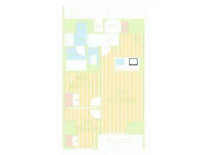 ARCOBALENO MINAMISENJU(2LDK/9階)の間取り写真