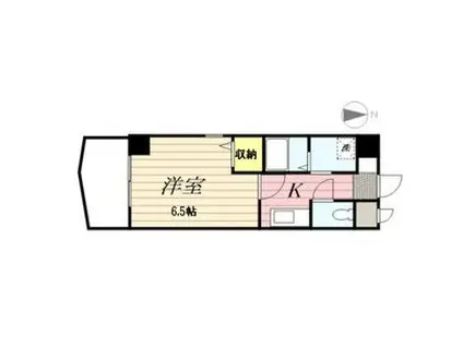 クリエイト名古屋天白公園(1K/8階)の間取り写真