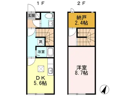 ラ カンタービレ(1SDK)の間取り写真