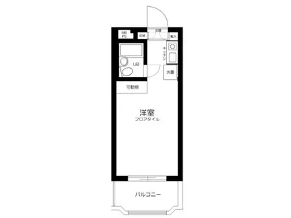 セントヒルズ上北沢(ワンルーム/2階)の間取り写真