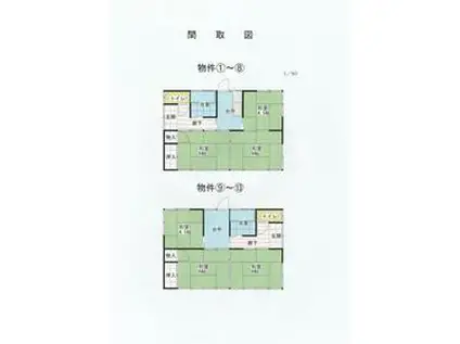 東武鉄道佐野線 田沼駅 徒歩9分 1階建 築38年(3K)の間取り写真