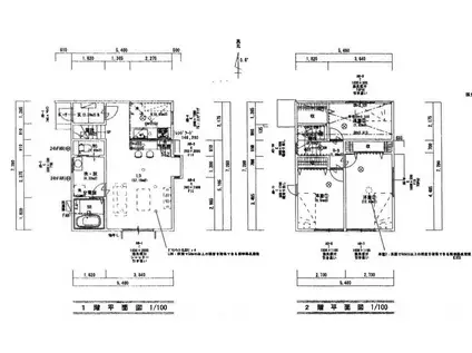 愛知高速東部丘陵線 長久手古戦場駅 徒歩13分 2階建 新築(3LDK)の間取り写真