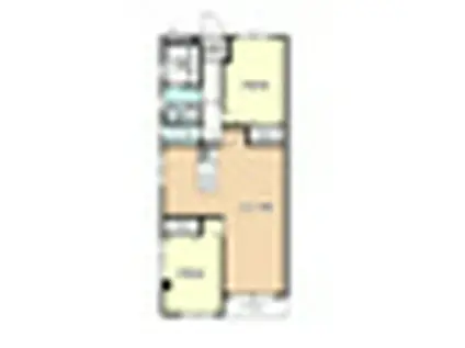 メゾンあづま(2LDK/1階)の間取り写真