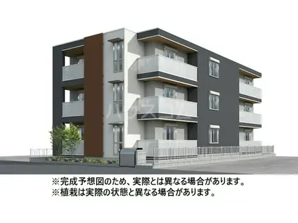 セレスティア苗代(2LDK/1階)の外観写真