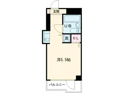 トップ金町(ワンルーム/3階)の間取り写真