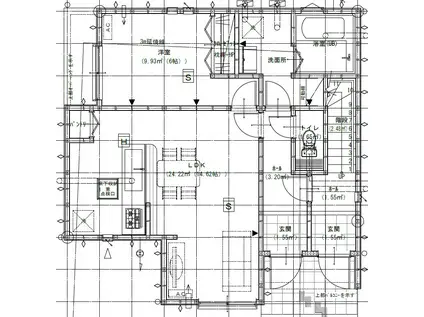 芹が谷アパート(1LDK/1階)の間取り写真