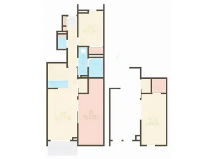 FAMILIE(2LDK/1階)の間取り写真