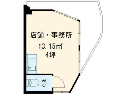 CORTILE SETAGAYA(ワンルーム/1階)の間取り写真