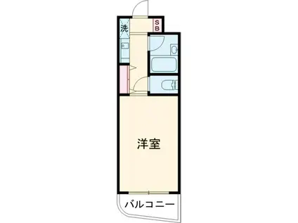 菱和パレス池袋本町(ワンルーム/3階)の間取り写真