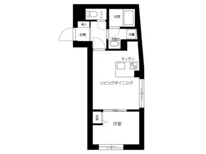 ES-GRANDE東中野(1LDK/3階)の間取り写真