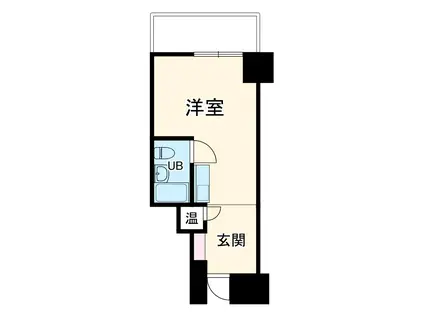 堺筋本町アーバンライフ(1K/3階)の間取り写真