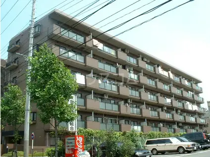 ベルウッド一之江(2DK/2階)の外観写真