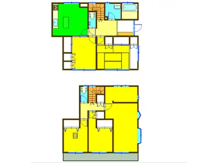 エバンス(5DK/1階)の間取り写真